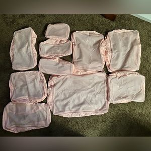 Away Blush Packing Cubes Set of 10